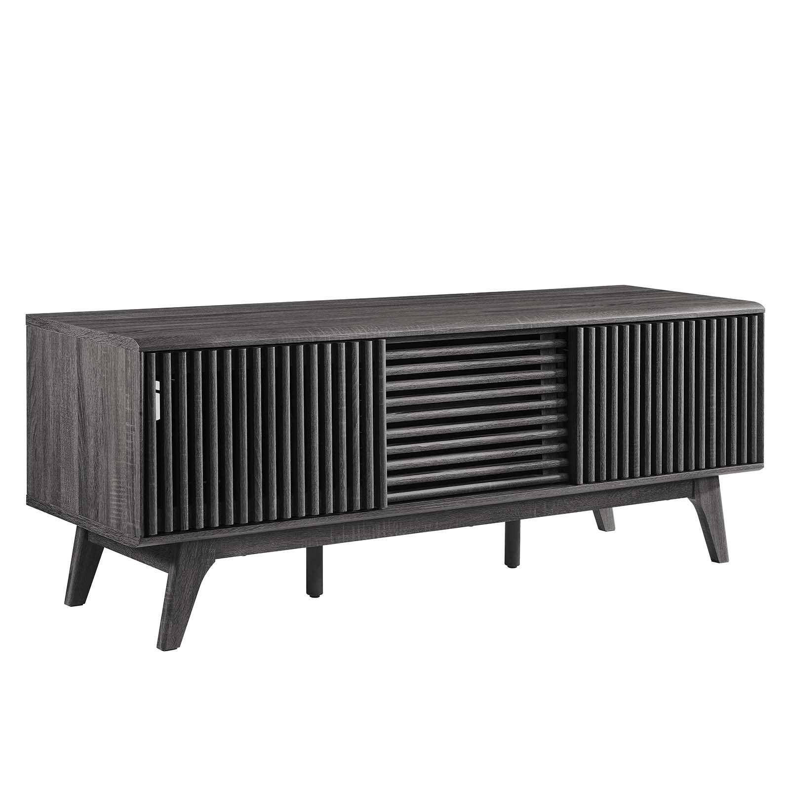 Modway Render Mid-Century Modern Wall-Mount Twin Headboard in
